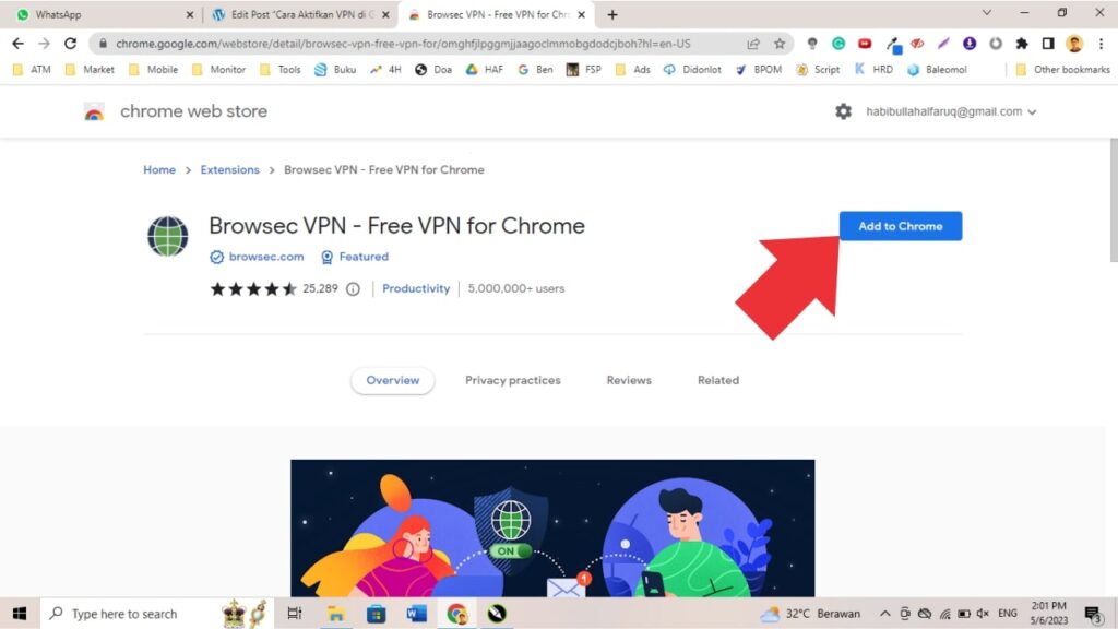 Cara aktifkan VPN di Google Chrome ke-6